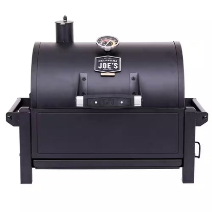Rambler Portable Charcoal Grill with 218 Sq. In. Cooking Area in Black